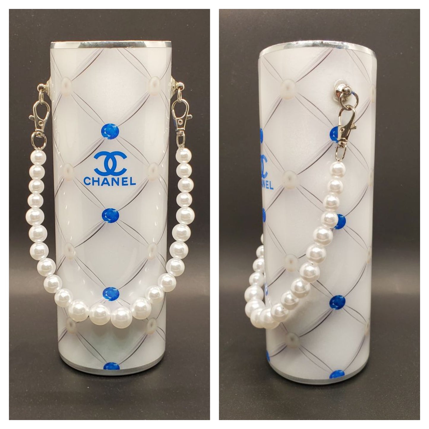 20 oz. Chanel Designer-Inspired Purse Tumbler