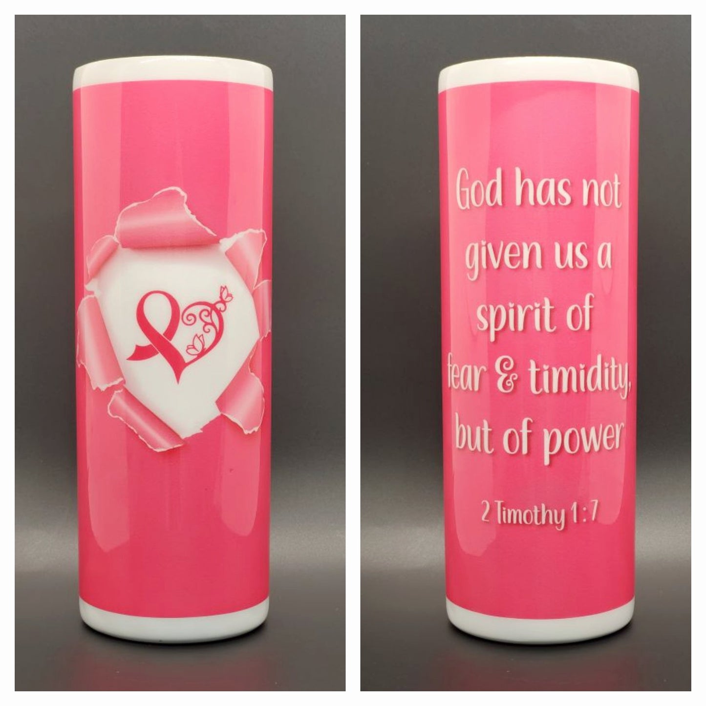 20 oz. Breast Cancer Awareness Tumbler