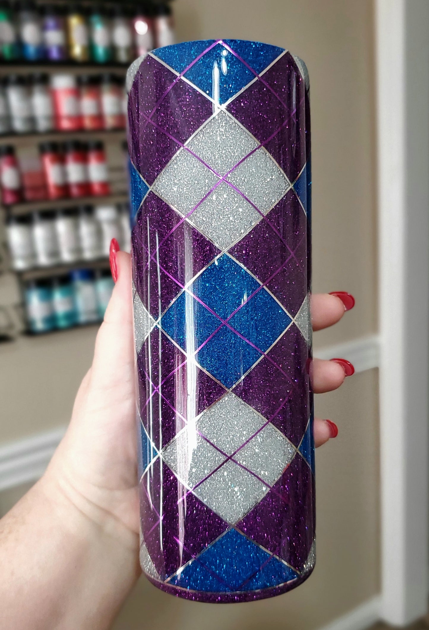 20 oz. Argyle Tumbler