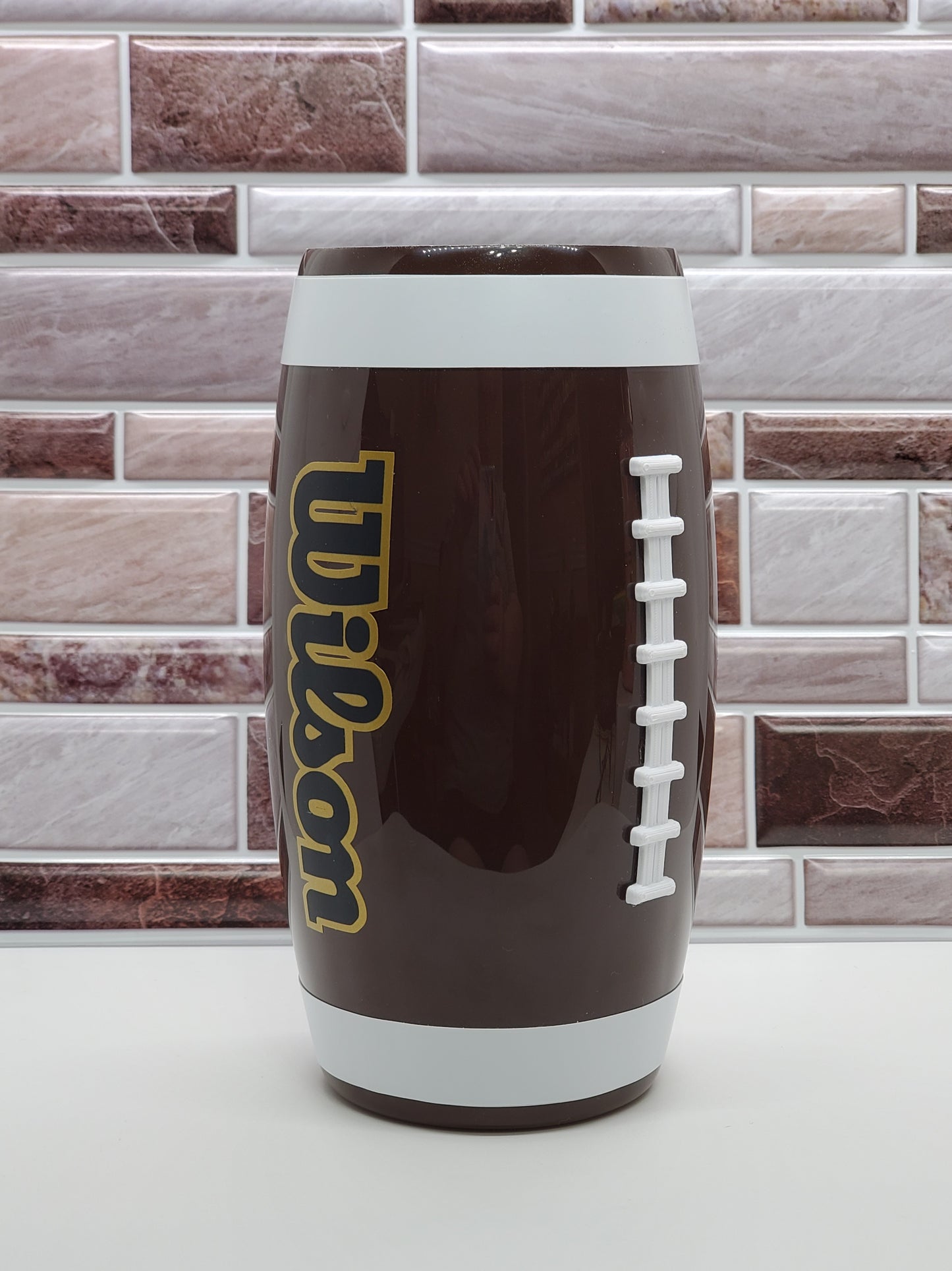 25 oz. Football Tumbler