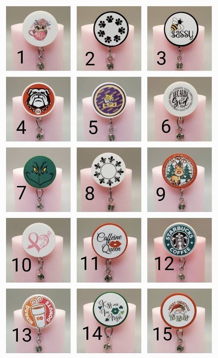 Retractable Badge Reels