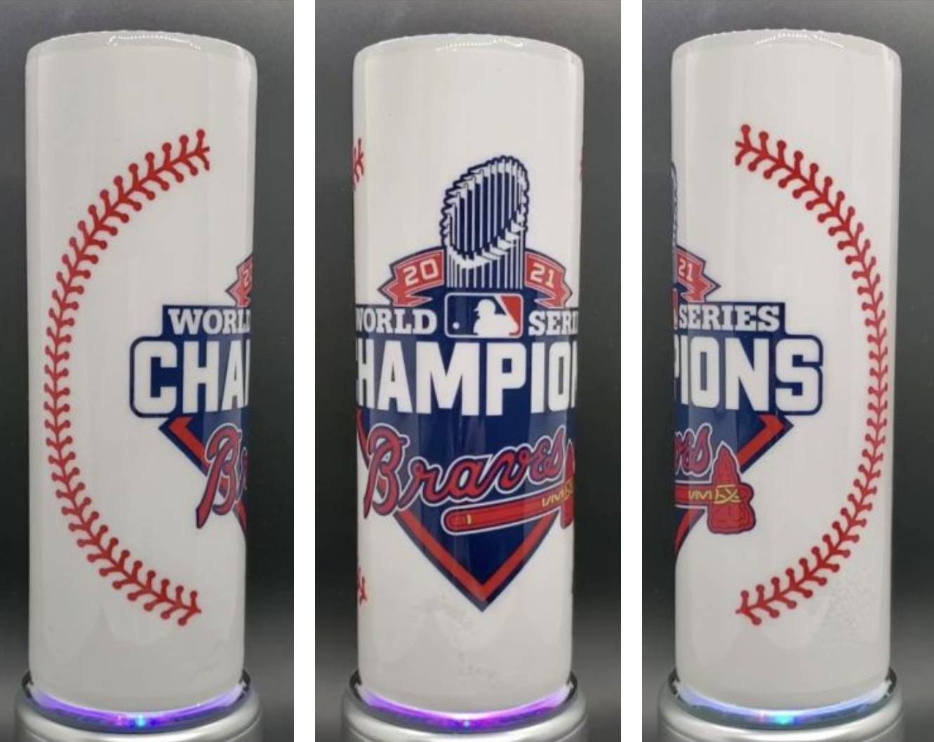 20 oz. Atlanta Braves Tumbler (minor flaws--sold as is)